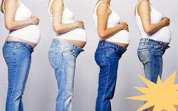 怀孕后身体变化图片